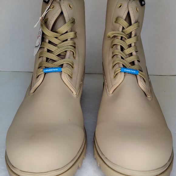 Native Johnny Treklite Boots Stone Brown Size 12